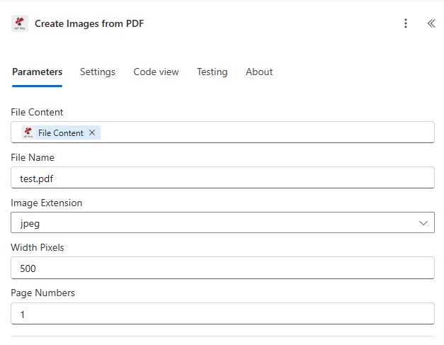 Membuat Gambar dari PDF dengan Power Automate